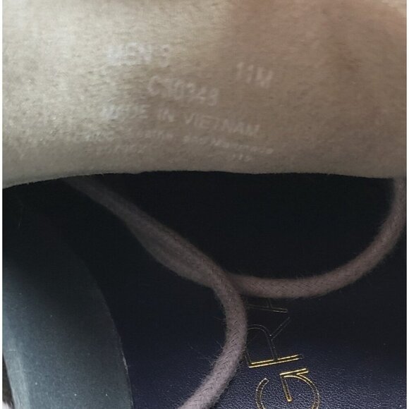 Cole Haan Lunargrand Oxford Mens 11 Gray Leather Wool Wingtip Lace Up Dress Shoe - Picture 11 of 12